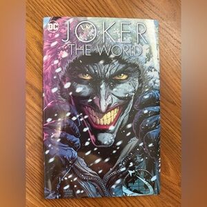 DC Comics Graphic Novel Joker: The World. Includes Poster